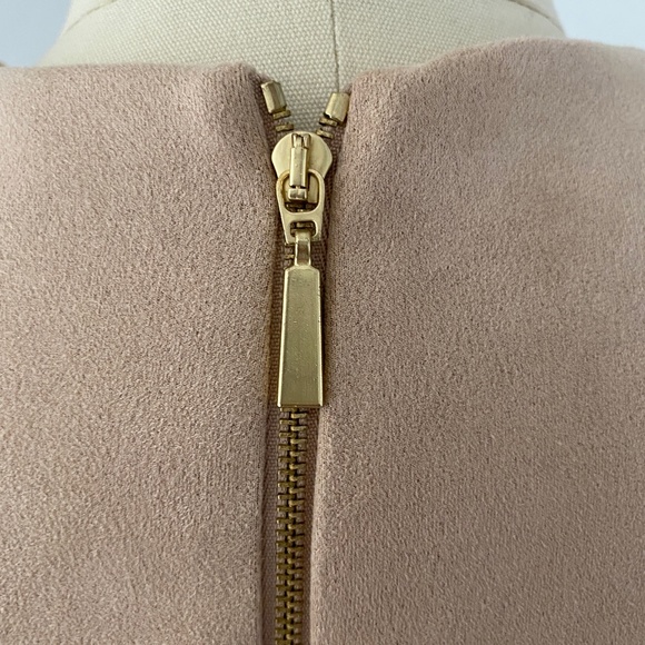 Calvin Klein Suede A-Line Dress - Picture 6 of 7